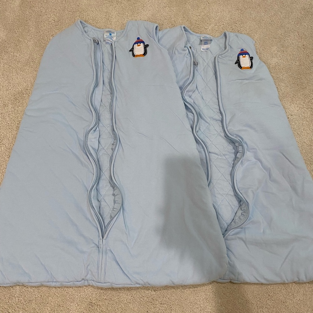 2 Halo “Winter Weight” TOG 2.5 sleep sacks, size L